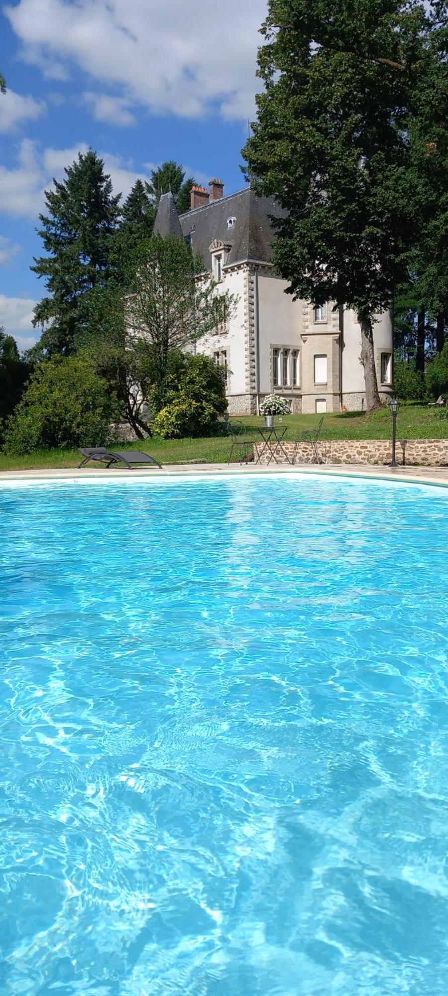Chateau Maleplane Saint-Léonard-de-Noblat Exterior foto